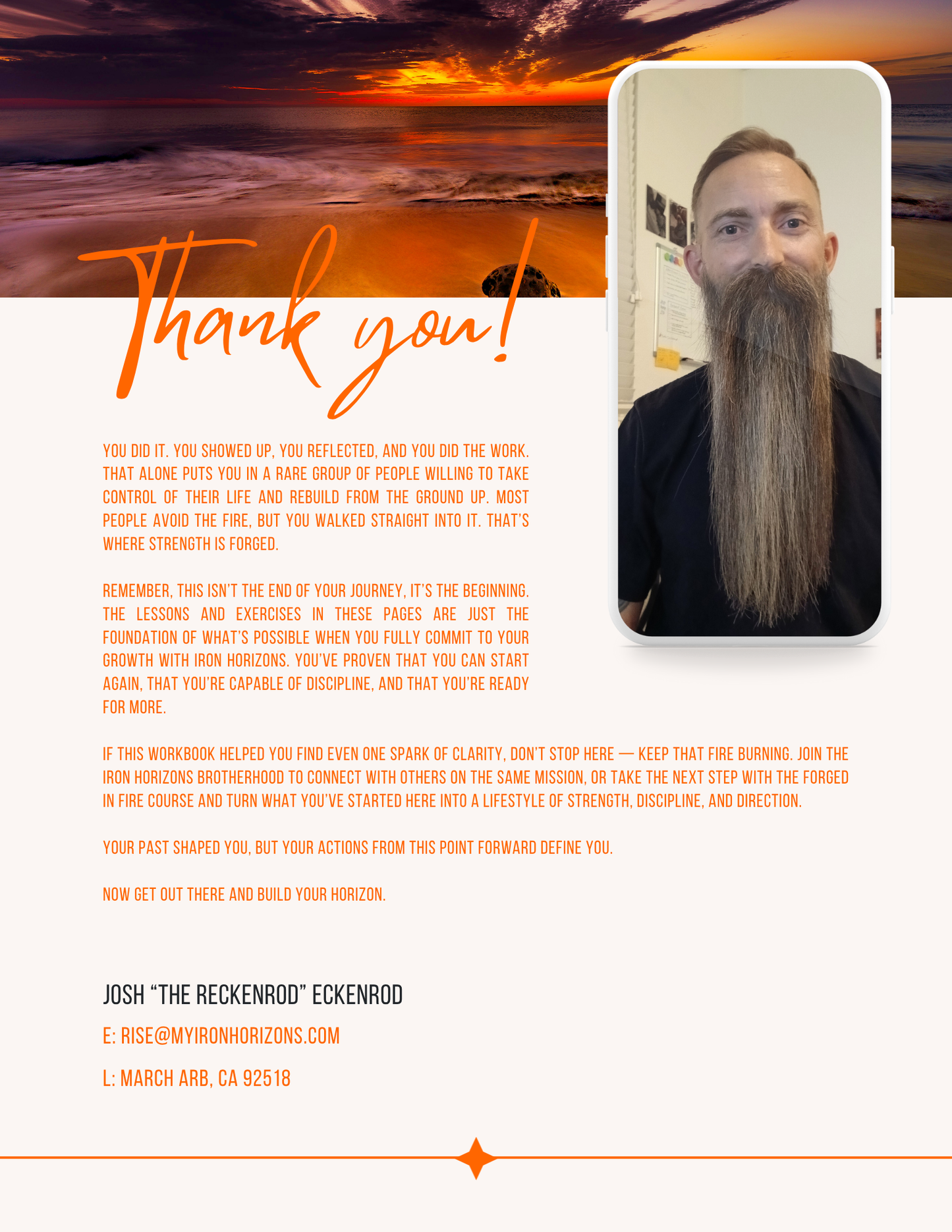 Forged Mindset Workbook – Iron Horizons