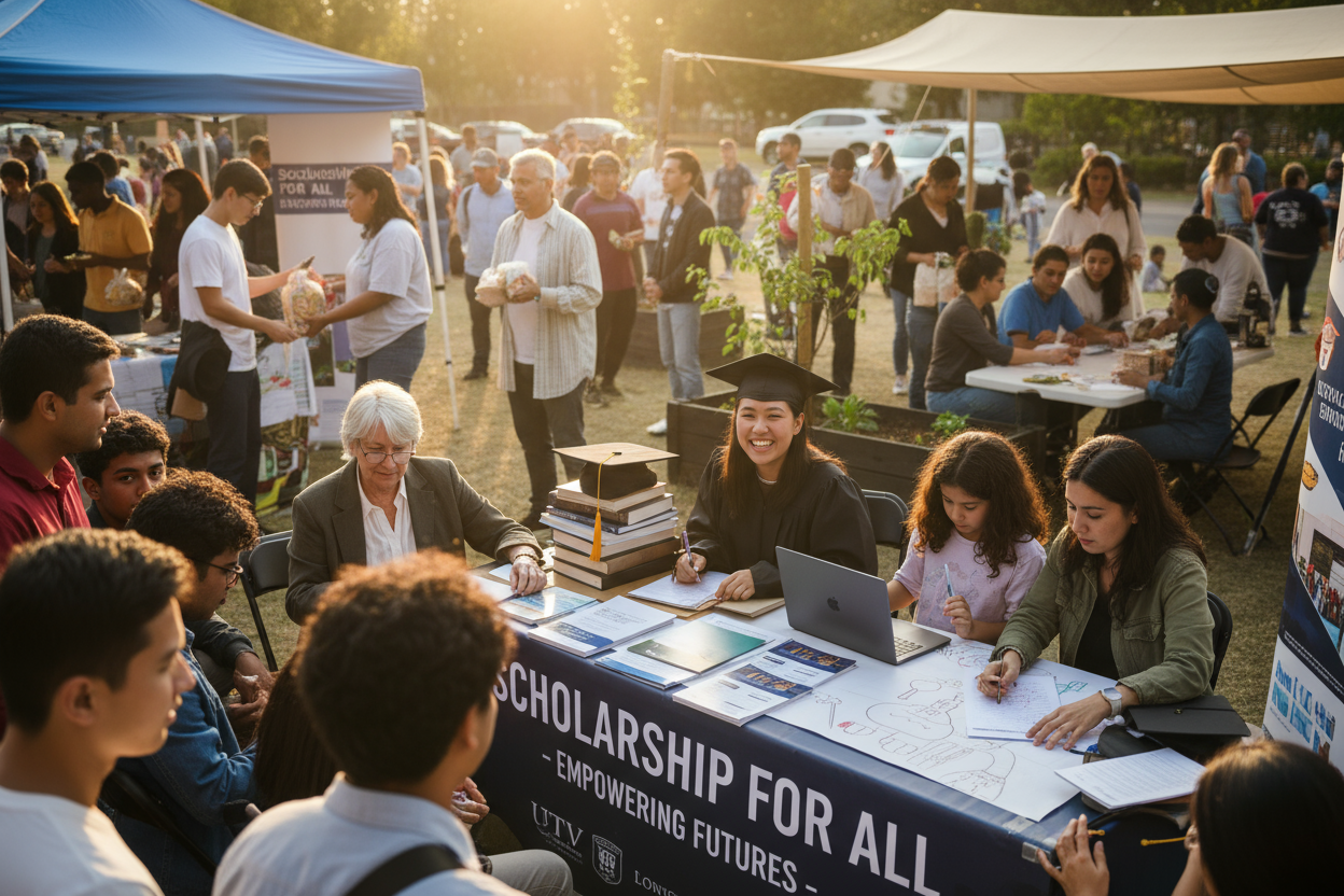 outreach, scholarships, and community events